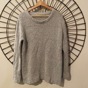 Joan Vass Grey Sweater| EUC | size large